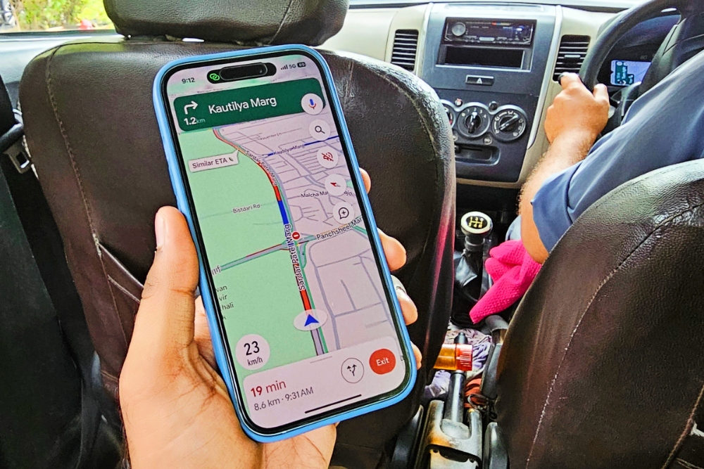 Người dùng iPhone đã có thể xem tốc độ di chuyển với Google Maps- Ảnh 1.