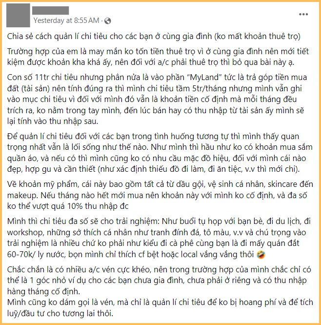 Mỗi tháng kiếm 35 triệu, chỉ tiêu 5 triệu: Tranh thủ tiết kiệm vì đang có “lợi thế lớn”!- Ảnh 1.