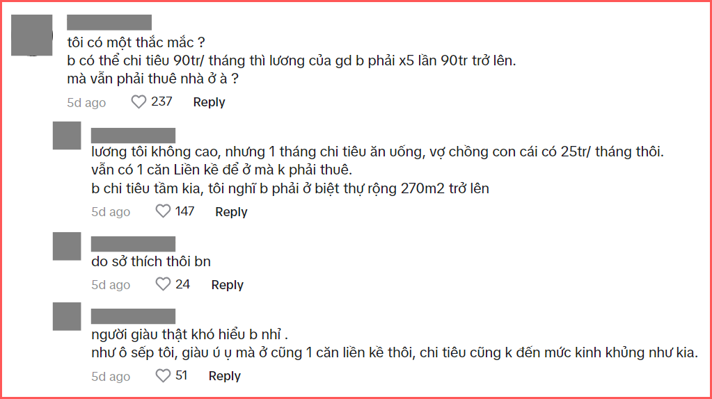 Chi phí của mẹ 2 con ở Hà Nội khiến chị em bàn luận rôm rả: Tiêu 90 triệu/tháng mà vẫn phải ở nhà thuê?- Ảnh 4.