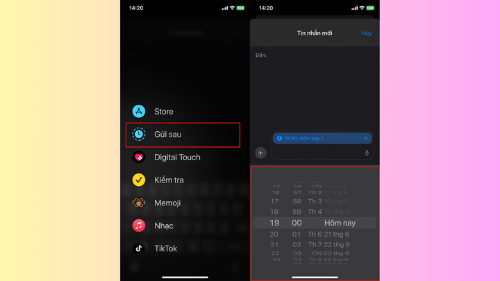 Cách hẹn giờ gửi tin nhắn trên iOS 18 mới nhất- Ảnh 2.