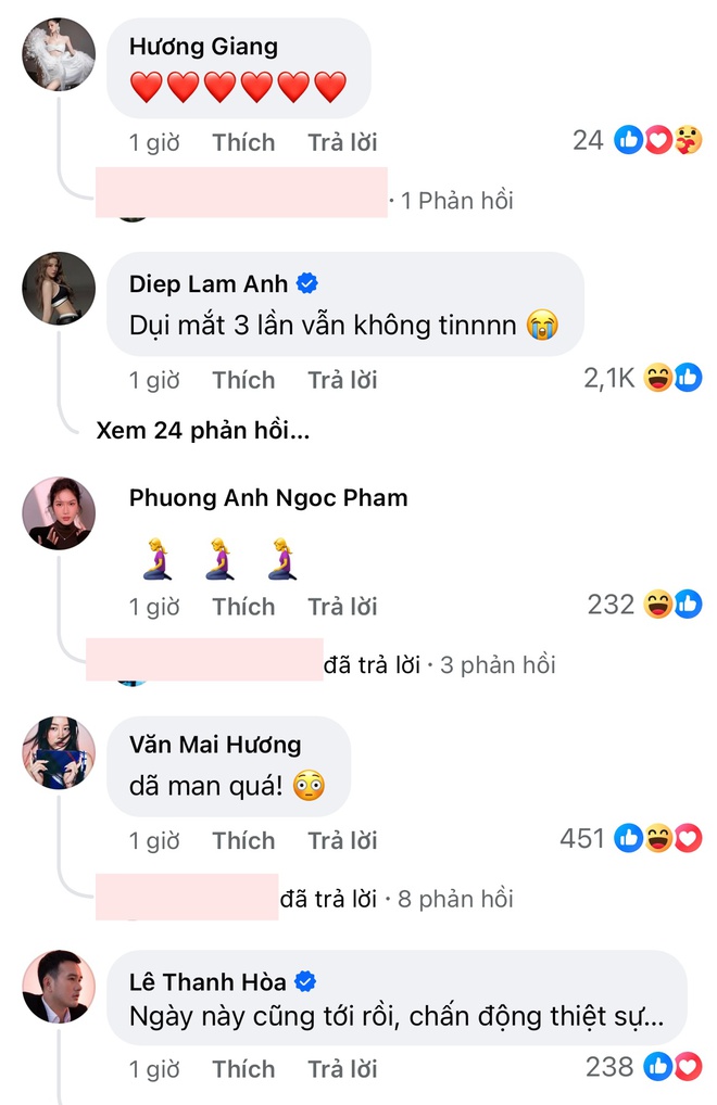 Dàn sao phản ứng khi Kỳ Duyên thi Miss Universe Vietnam: Minh Triệu thờ ơ, Diệp Lâm Anh làm 1 việc gây choáng- Ảnh 4.