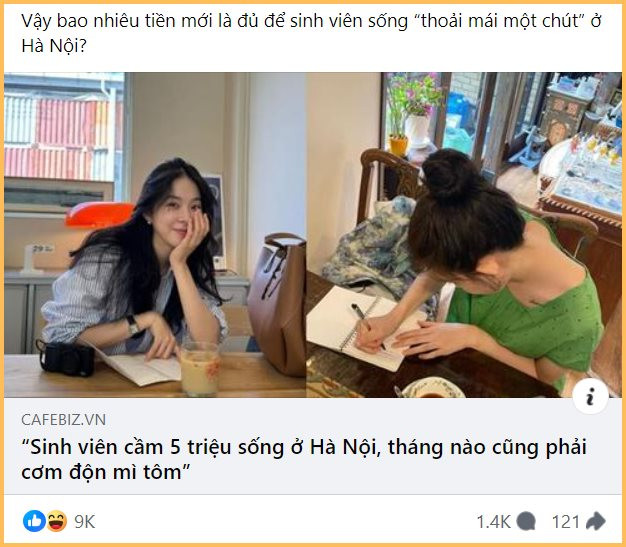 Nỗi khổ của sinh viên thời nay: Tiền bố mẹ cho không đủ tiêu, không dám than và cũng tìm đủ cách xoay sở mà vẫn bị gắn mác “ăn hại, không biết thương bố mẹ”- Ảnh 1.