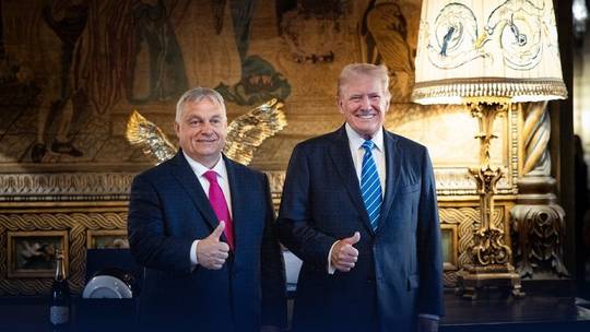 Thủ tướng Hungary gặp ông Trump để thảo luận về 'sứ mệnh hòa bình 5.0'- Ảnh 1.