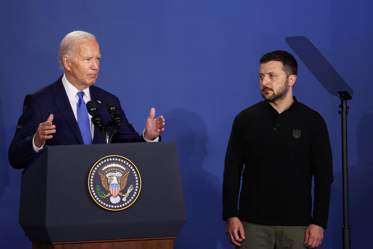 Tổng thống Biden gọi nhầm tên tổng thống Ukraine tại thượng đỉnh NATO- Ảnh 1.