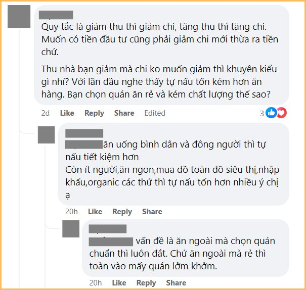 Bảng chi tiêu khiến CĐM “dậy sóng”: Đi du học lấy bằng Thạc sĩ xong ở nhà chồng nuôi, mỗi tháng cầm 120 triệu chi tiêu vẫn thấy thiếu- Ảnh 4.