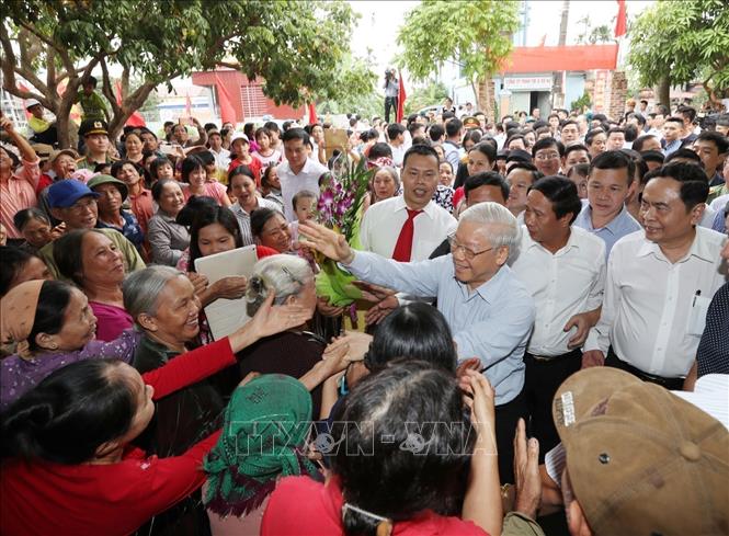 Tổng Bí thư Nguyễn Phú Trọng - Nhà lãnh đạo được nhân dân yêu mến- Ảnh 1.