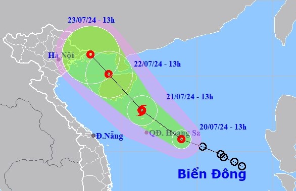 Áp thấp nhiệt đới có thể mạnh lên thành BÃO hướng vào Quảng Ninh- Ảnh 1.