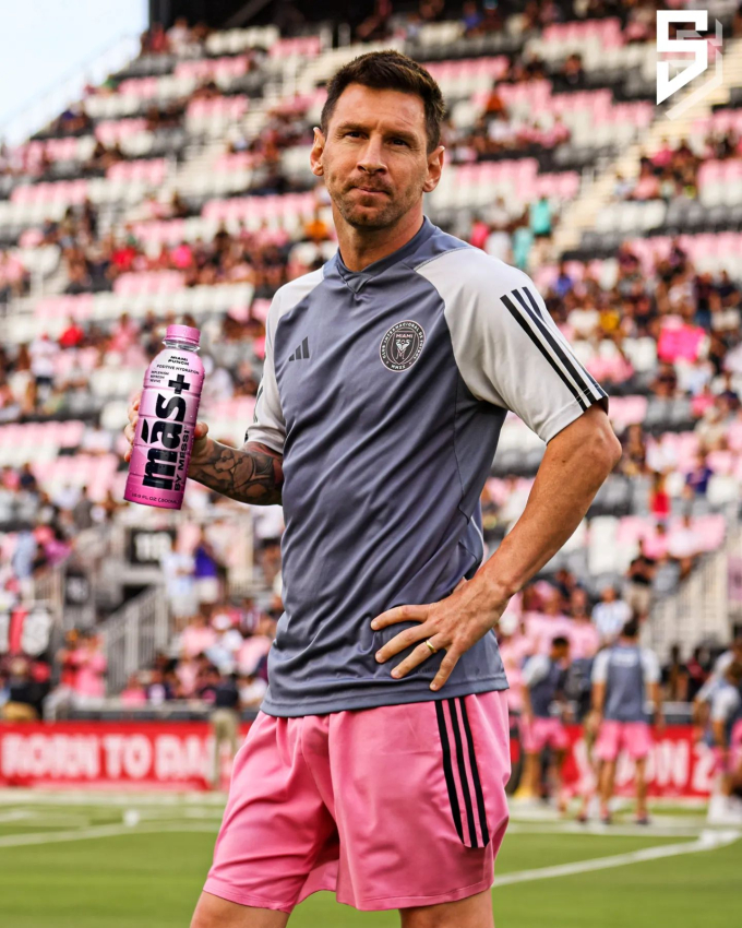 Messi is in the beverage business, can his 