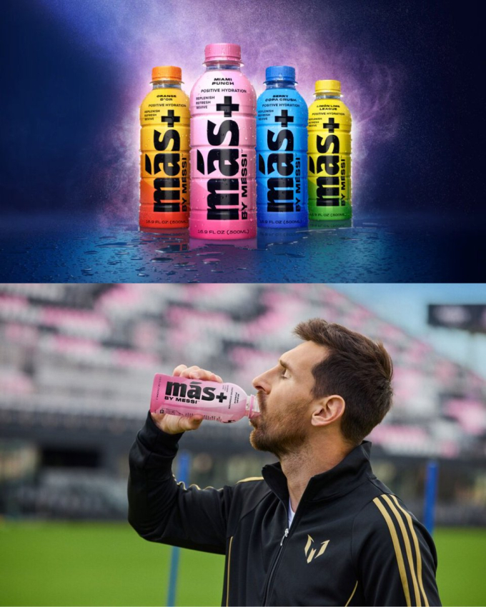 Messi is in the beverage business, can his 