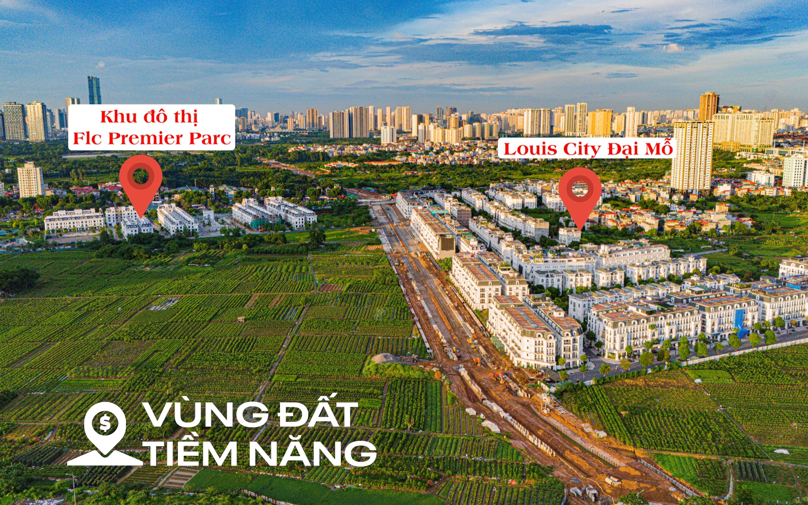 Toàn cảnh tuyến đường dài 2,6 km “nóng” bậc nhất khu Tây Hà Nội, nối hàng loạt dự án lớn của Vinhomes, Nam Cường, Lã Vọng, FLC…