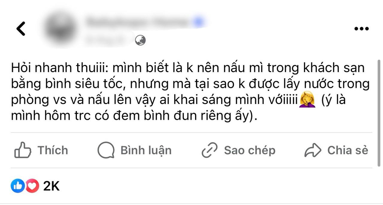 Dừng nấu mì bằng bình siêu tốc của khách sạn nếu không muốn vướng phải những rắc rối này!- Ảnh 1.