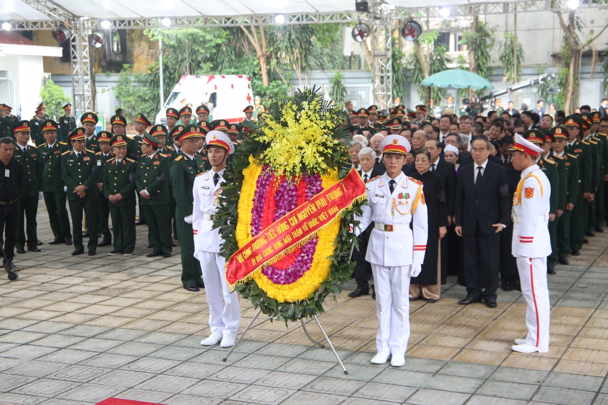 Lãnh đạo Đảng, Nhà nước viếng Tổng Bí thư Nguyễn Phú Trọng- Ảnh 12.