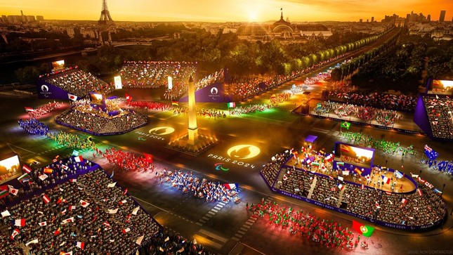 Lễ khai mạc Olympic Paris 2024: Bữa tiệc hoành tráng và ngoạn mục bậc nhất lịch sử- Ảnh 2.