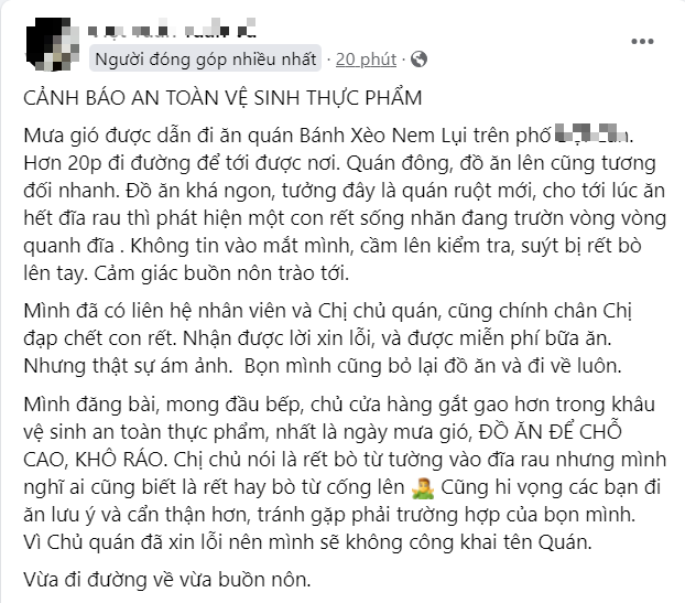 Đi ăn ở phố bánh xèo nổi tiếng Hà Nội được 