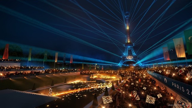 Lễ khai mạc Olympic Paris 2024: Bữa tiệc hoành tráng và ngoạn mục bậc nhất lịch sử- Ảnh 3.