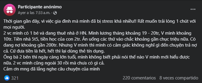 Thu nhập 30 triệu nhưng nợ 200 triệu, người chồng 