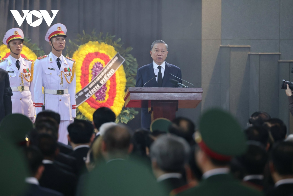 Trực tiếp: Lễ an táng Tổng Bí thư Nguyễn Phú Trọng- Ảnh 35.