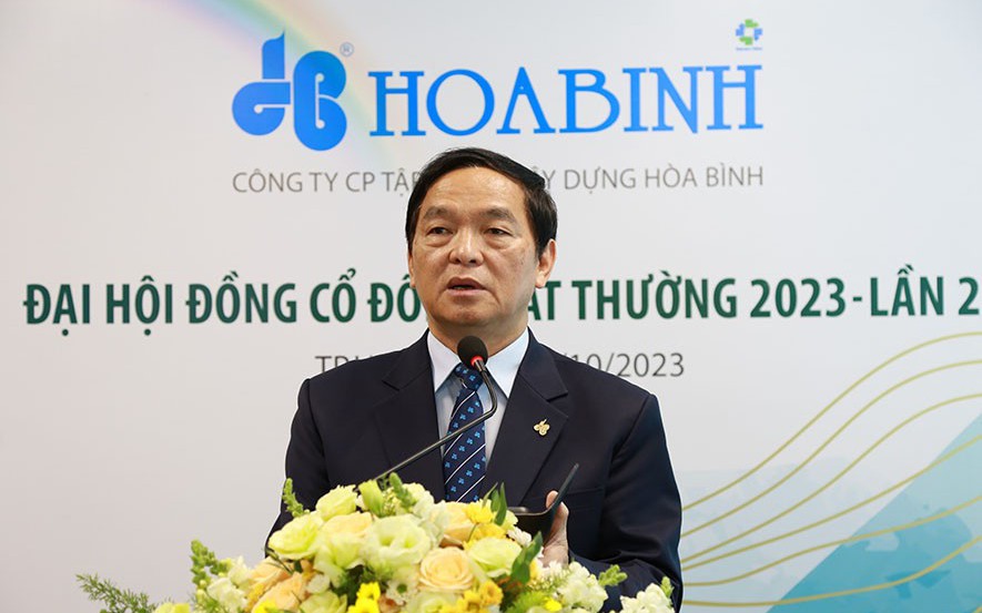 Chủ tịch Lê Viết Hải sẽ khiếu nại HoSE về việc huỷ niêm yết bắt buộc đối với cổ phiếu HBC của Xây dựng Hoà Bình