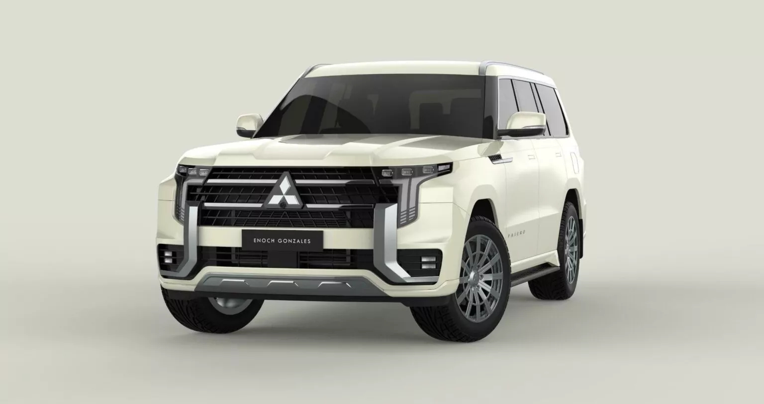 Mitsubishi Pajero đời mới mà trông như này thì Land Cruiser phải dè chừng: Dáng hầm hố, thiết kế sang hơn hẳn- Ảnh 1.