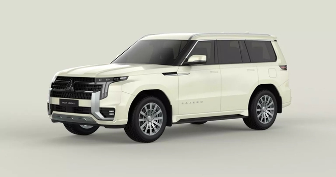 Mitsubishi Pajero đời mới mà trông như này thì Land Cruiser phải dè chừng: Dáng hầm hố, thiết kế sang hơn hẳn- Ảnh 2.