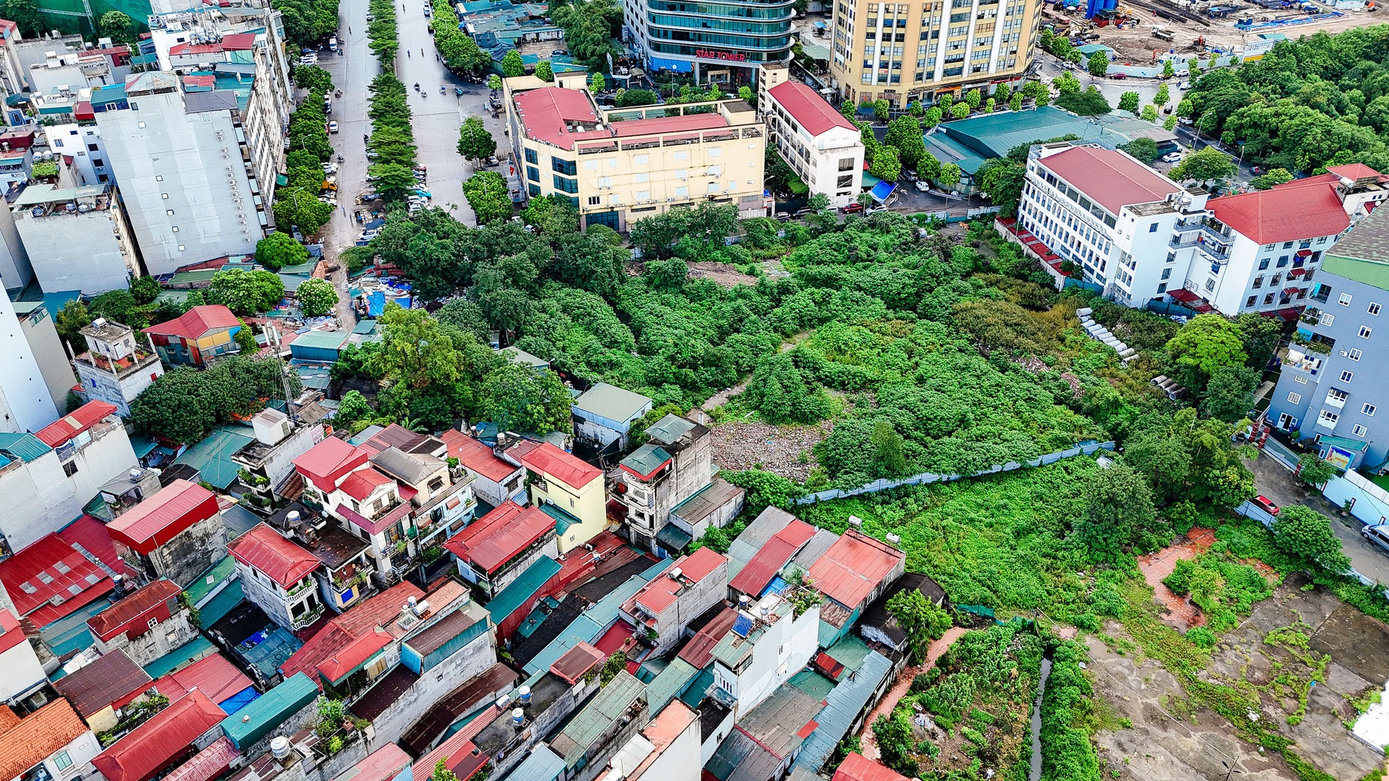 VIDEO: Toàn cảnh khu đất xây 2 tòa tháp 