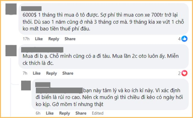 Có 500 triệu tiết kiệm, lương hơn 150 triệu/tháng vẫn băn khoăn: Nên mua ô tô hay để dành tiền mua đất?- Ảnh 4.