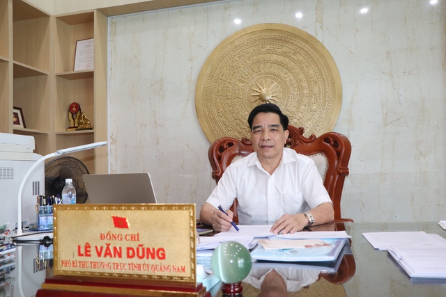 Thủ tướng phê chuẩn ông Lê Văn Dũng làm Chủ tịch UBND tỉnh Quảng Nam- Ảnh 1.