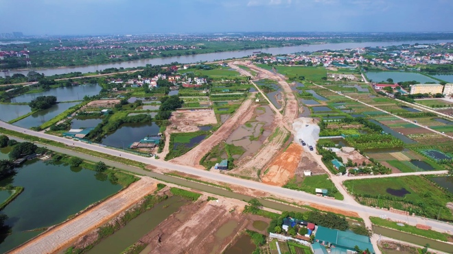Hình hài bất ngờ ở "siêu dự án" hàng chục nghìn tỷ đi qua 7 quận, huyện ở Hà Nội sau 1 năm thi công- Ảnh 7.