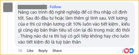 23 tuổi lương 8 triệu, không mất tiền thuê nhà vẫn chẳng tiết kiệm nổi: Cô gái được CĐM khuyên “còn trẻ đừng quá đặt nặng việc tiết kiệm”- Ảnh 6.