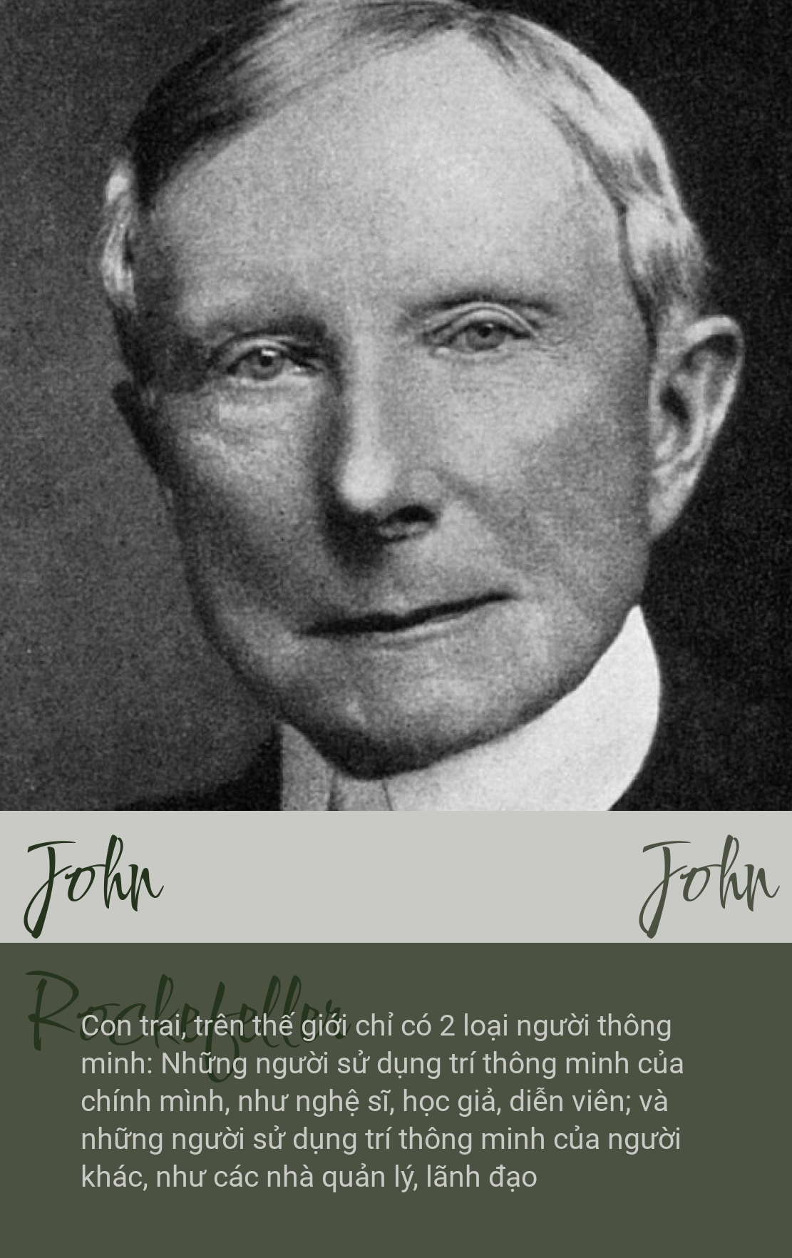 'Vua dầu mỏ' Rockefeller dạy con thấm thía: Cuộc sống là đấu trường, muốn thành công phải biết thông minh một cách ngu ngốc- Ảnh 1.