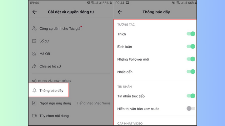 Cách tắt thông báo bài đăng trên TikTok- Ảnh 4.