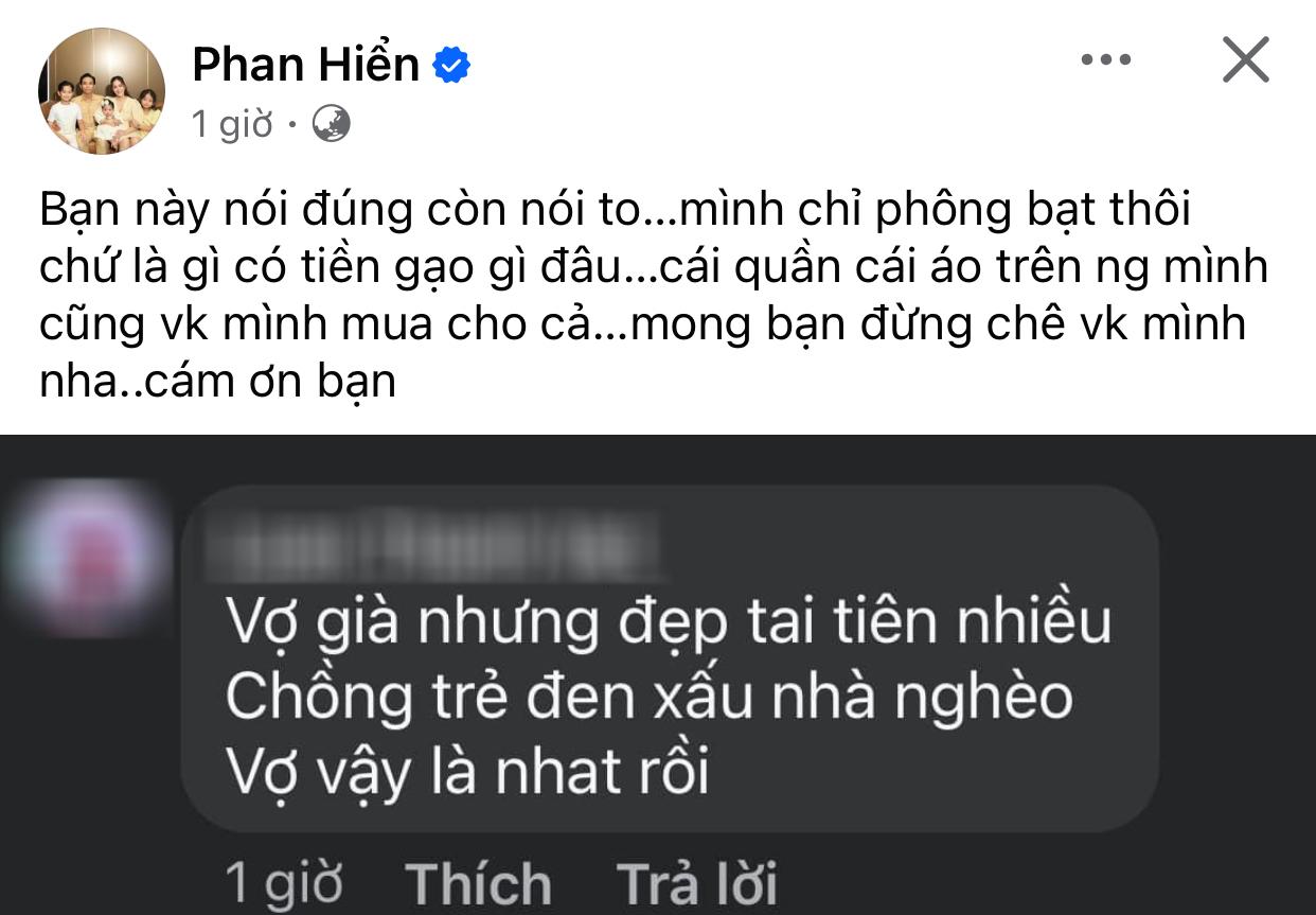 Chồng kém 11 tuổi của Khánh Thi phản ứng gắt khi bị mỉa mai 