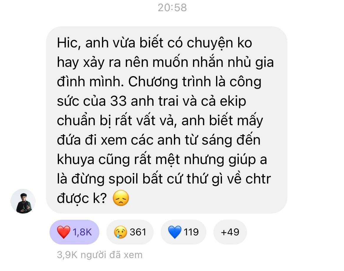 Vấn nạn đáng báo động của bộ phận khán giả Anh trai vượt ngàn chông gai- Ảnh 6.