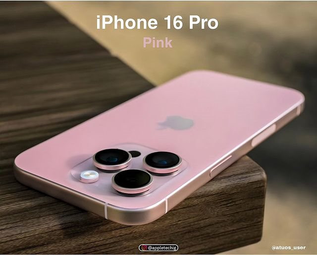 Tất cả đồn đoán trước đây đều sai: Màu Hồng mới nhất trên iPhone 16 Pro Max sẽ có diện mạo như thế này!- Ảnh 3.