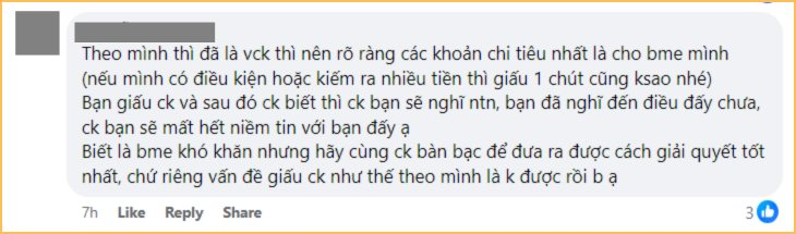 Nợ ngập đầu vẫn giấu chồng trả nợ cho bố mẹ đẻ, cô vợ khiến CĐM bất bình: “Khen chồng biết điều nhưng bản thân hành xử lại chẳng ra sao”- Ảnh 5.