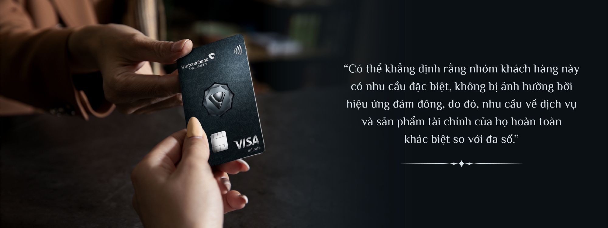 Tuyệt tác tinh hoa tụ hội trong chiếc thẻ đẳng cấp Vietcombank Visa Infinite- Ảnh 2.