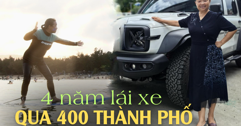 Kết thúc 38 năm hôn nhân ở tuổi 60: Người phụ nữ rong ruổi lái xe qua 400 thành phố đi tìm tự do