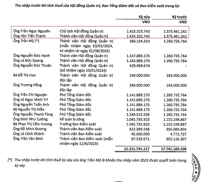 Ăn nên làm ra, lãnh đạo Đạm Cà Mau (DCM) đang nhận thù lao như thế nào? - Ảnh 1.