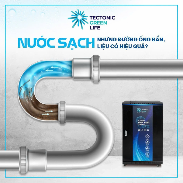 TGLwater - Lợi ích kép từ xử lý nước cứng bằng công nghệ từ trường- Ảnh 1.