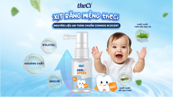 Ra mắt sản phẩm Xịt răng miệng theCi cho bé- Ảnh 3.