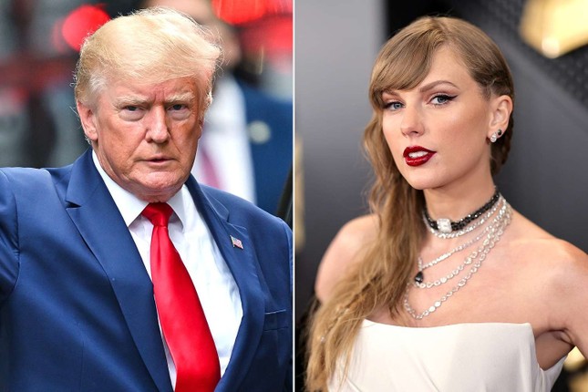 Ông Trump chia sẻ loạt ảnh Taylor Swift- Ảnh 2.