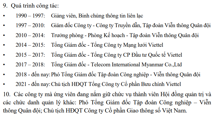 Vì sao Chủ tịch Viettel Post từ nhiệm?- Ảnh 2.