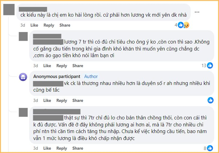 Cố gắng tiết kiệm lắm rồi vẫn chẳng dư dả nổi vì chồng luôn hài lòng với mức lương 7 triệu- Ảnh 3.