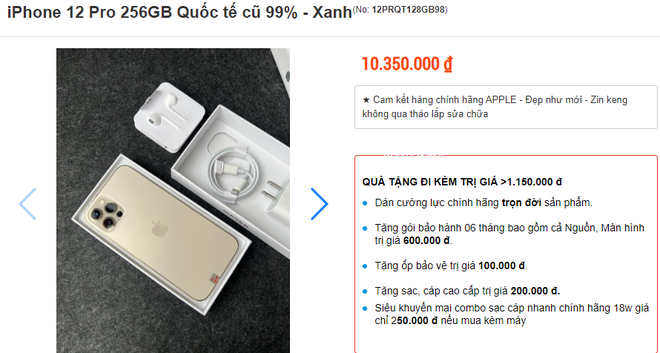 Mẫu iPhone Pro Max giá chỉ 10 triệu được dân tình săn đón vì không lo bị lỗi “màn hình xanh”