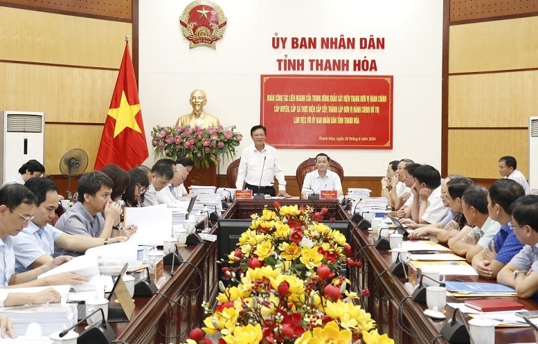 Sau sắp xếp đơn vị hành chính, Thanh Hóa có 2 thành phố, 2 thị xã, 22 huyện, 547 đơn vị hành chính cấp xã- Ảnh 1.