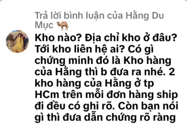 Hằng Du Mục bị tố 