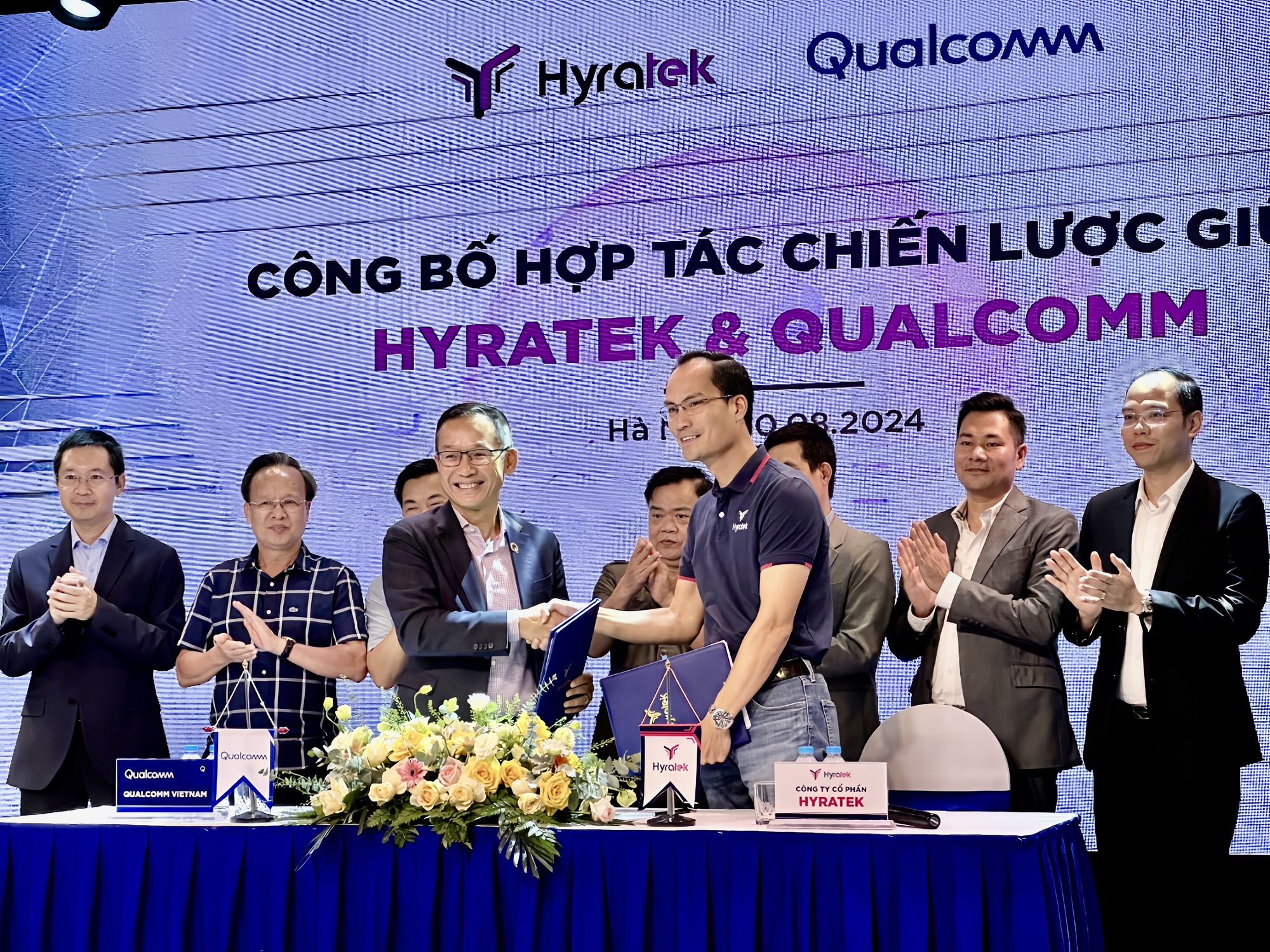 Hyratek và Qualcomm hợp tác chiến lược về AI, đồng hành cùng dự án "Phục dựng ảnh liệt sĩ" của Hà Nội- Ảnh 1.