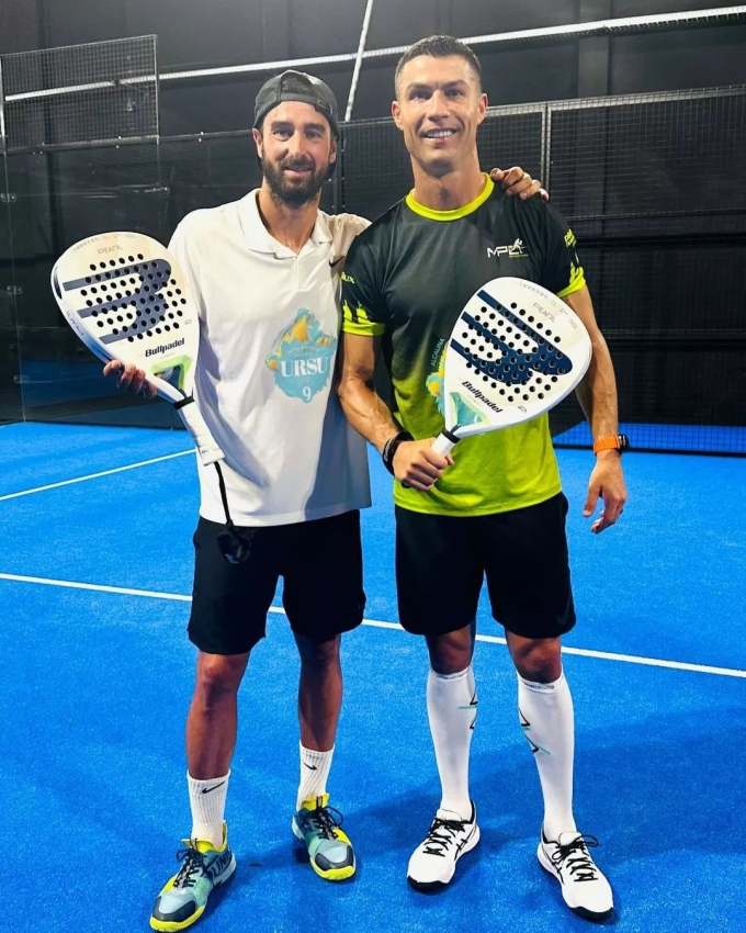 Tạm xa bóng đá, Ronaldo say mê môn thể thao nhìn qua tưởng là pickleball, quyết định xuống tiền làm một điều lớn lao- Ảnh 2.