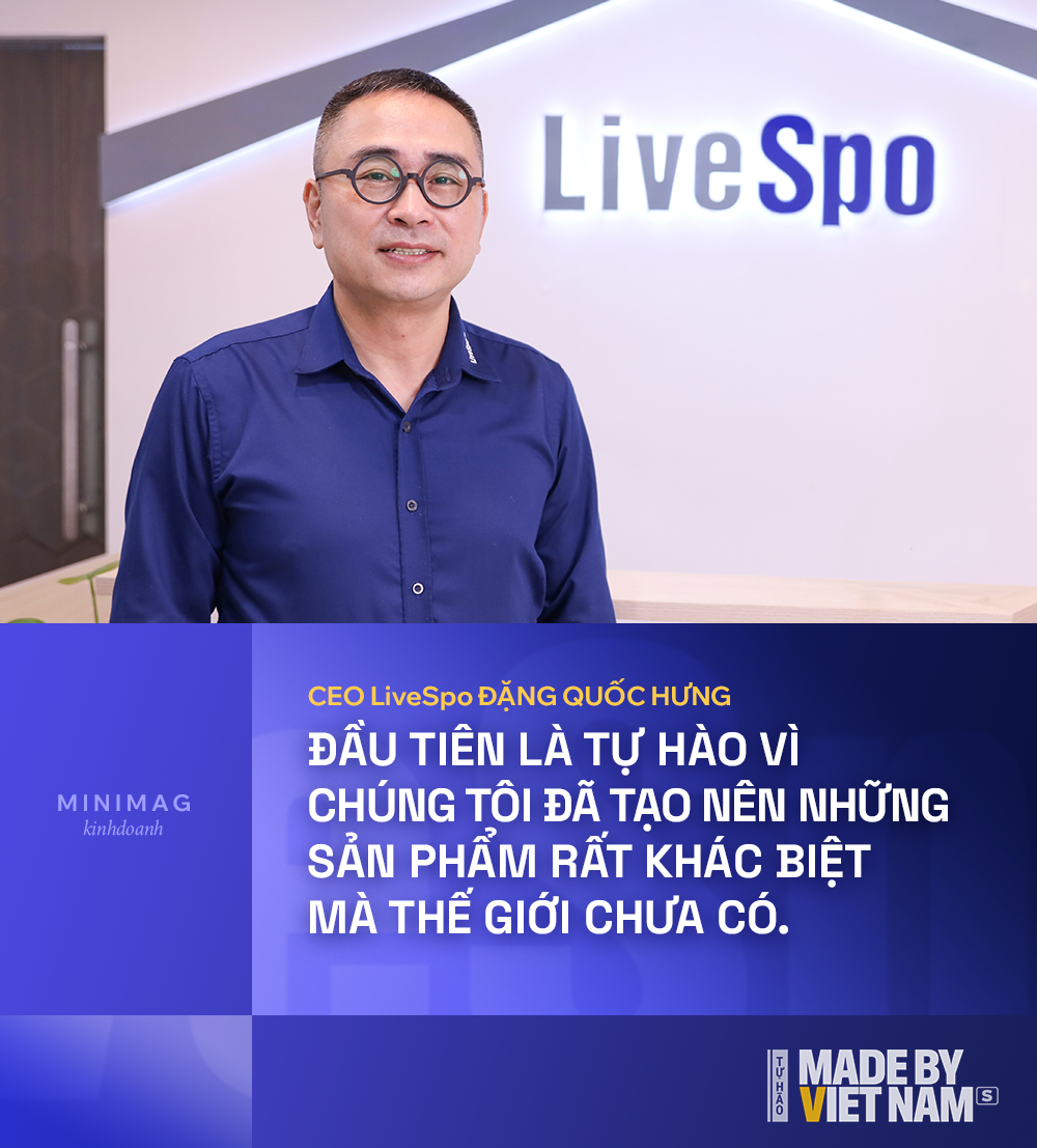 CEO LiveSpo: Tự hào vì sản phẩm công nghệ sinh học đột phá 