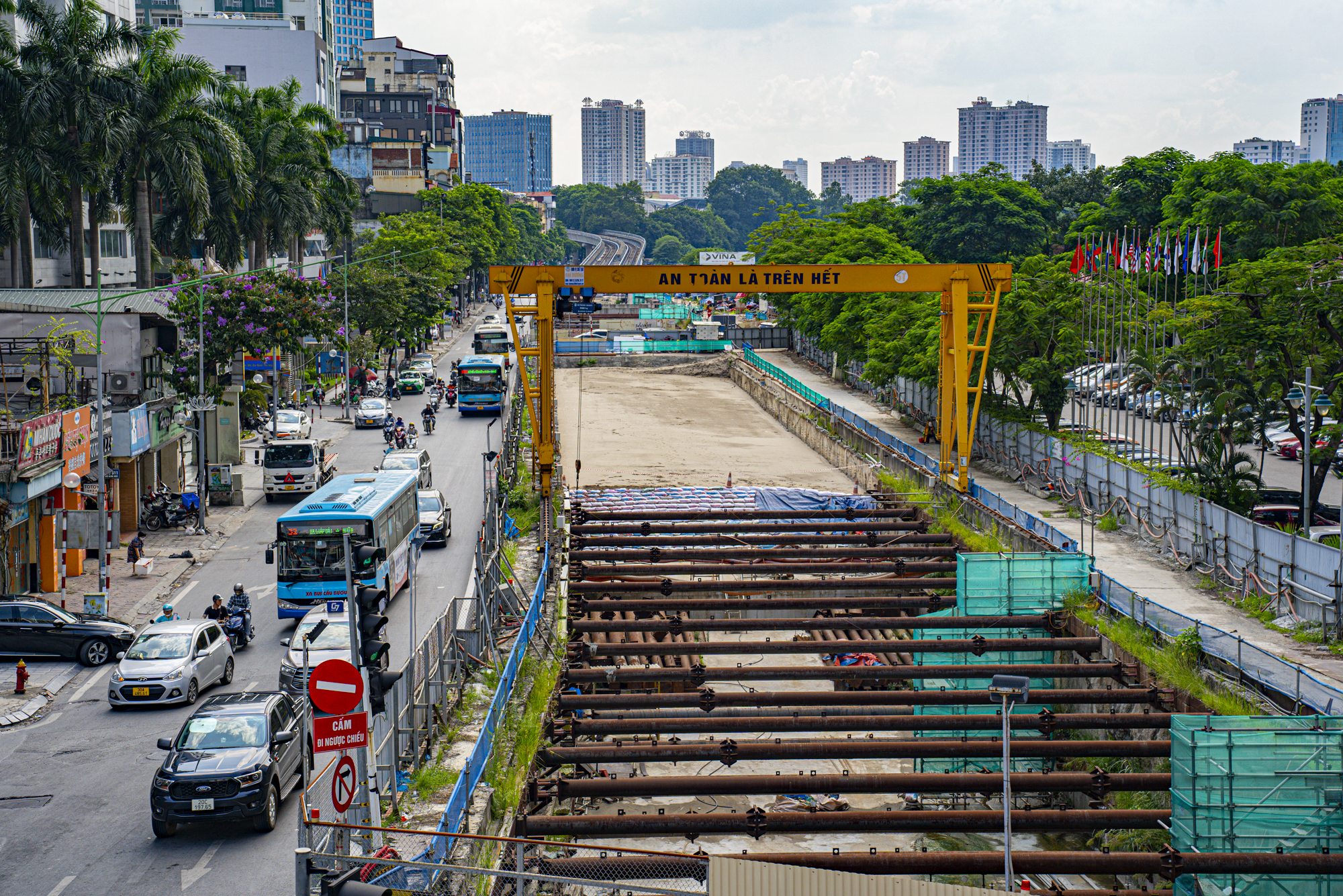 Đoạn trên cao đã hoạt động, đoạn đi ngầm của đường sắt Nhổn - ga Hà Nội giờ ra sao?- Ảnh 5. Đoạn trên cao đã hoạt động, đoạn đi ngầm của đường sắt Nhổn - ga Hà Nội giờ ra sao?- Ảnh 5.